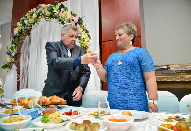 Хупа (свадьба) в Бобруйской синагоге